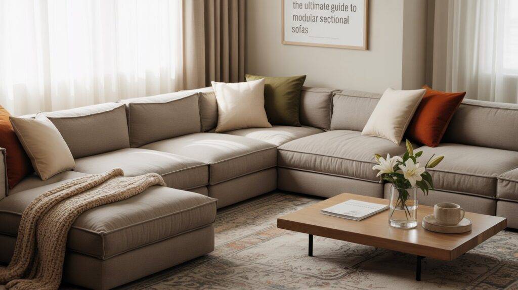 The Ultimate Guide to Modular Sectional Sofas: Versatility, Comfort, and Style for Modern Living