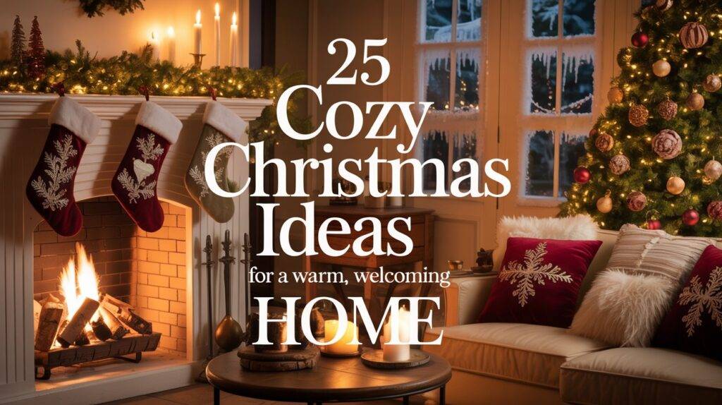 25 Cozy Christmas Decoration Ideas for a Warm, Welcoming Home