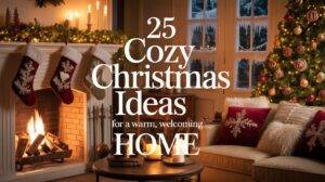 25 Cozy Christmas Decoration Ideas for a Warm, Welcoming Home