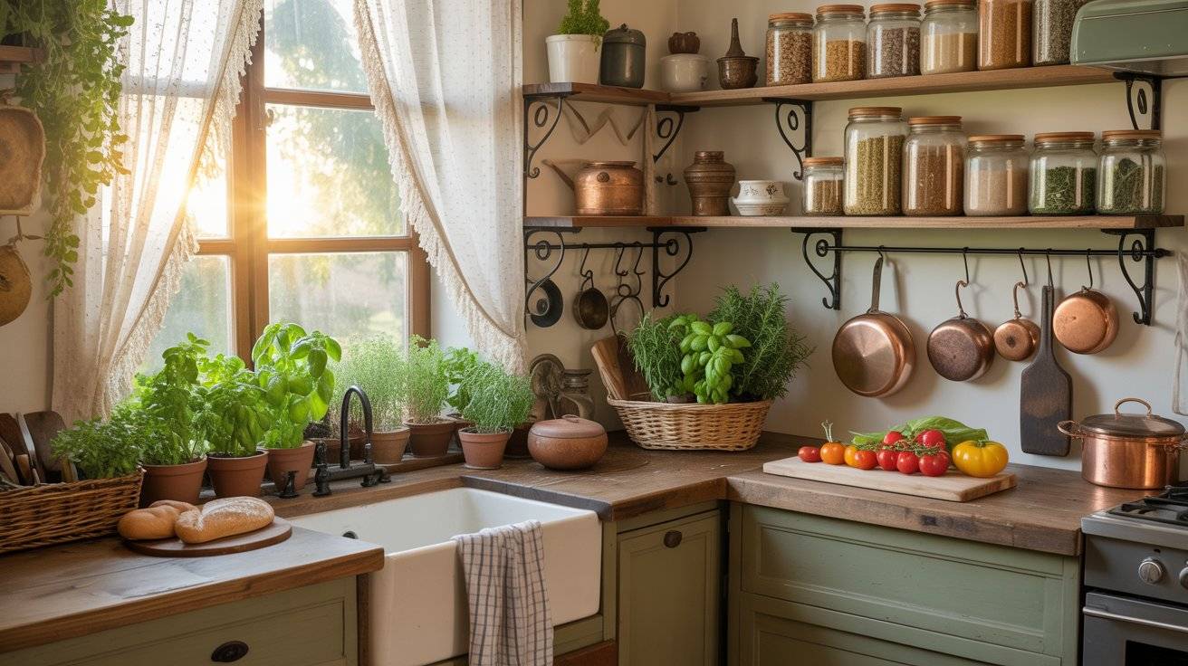 Eco-Friendly Cottagecore Kitchen A Cozy, Sustainable, Nature-Inspired Guide