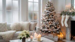 20 White Christmas Decor Inspiration Ideas for a Calm and Cozy Home