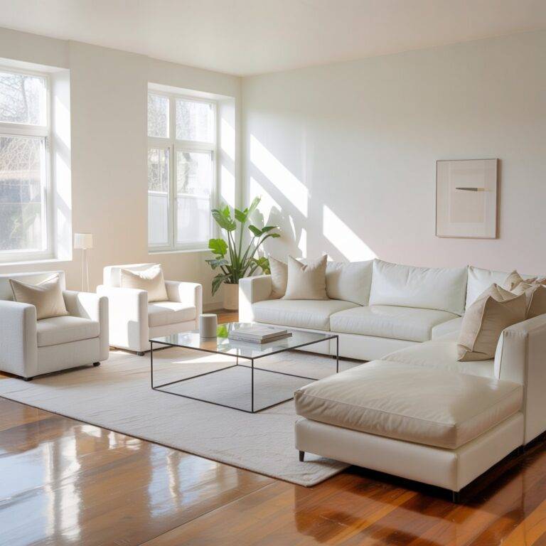 23 White Living Room Seating Ideas Clean, Cozy, and Effortlessly ...