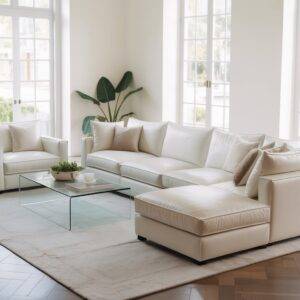 23 White Living Room Seating Ideas Clean, Cozy, and Effortlessly ...
