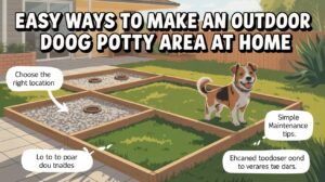 15 Easy Ways to Make an Outdoor Dog Potty Area at Home