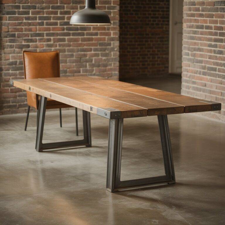 Natural Wood Tables: Rustic & Eco-Friendly Furniture - INFOR EASY HOME