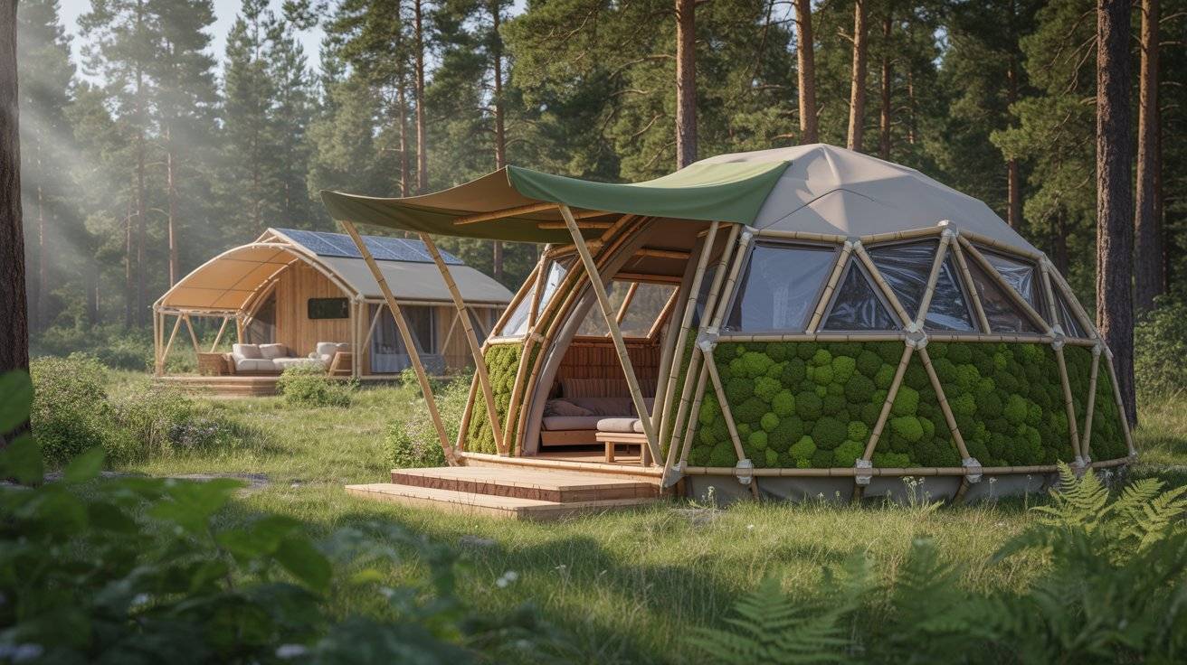24 Unique Eco friendly Tents and Sustainable Camping Shelters