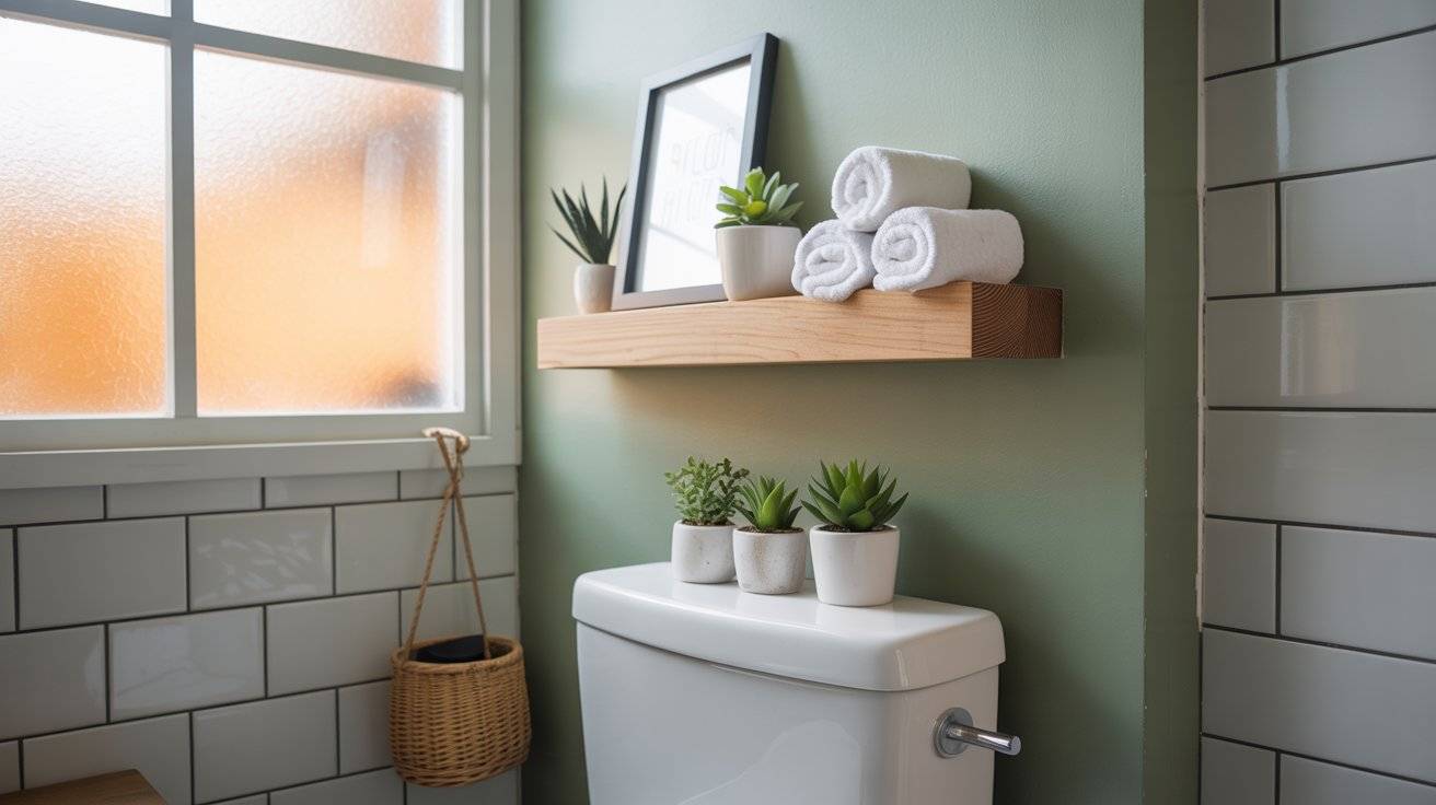 25 Brilliant Above the Toilet Decor Ideas for Small Bathrooms