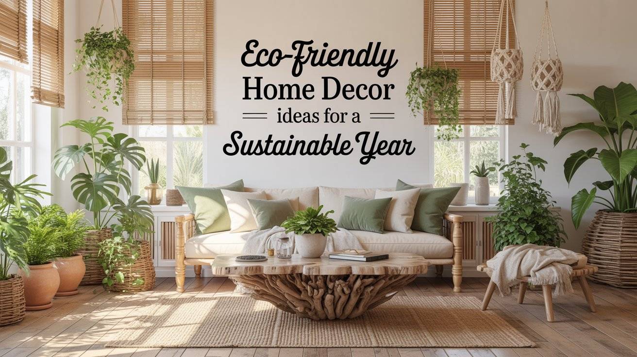 Eco-Friendly Home Decor Ideas for a Sustainable Year