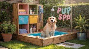 Backyard Pet Wash Station Design: Functional and Cute Setup Ideas