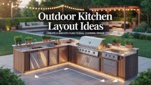 Outdoor Kitchen Layout Ideas Create a Smooth Functional Cooking Space