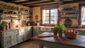 Primitive Kitchen Ideas: Rustic Country Charm for a Warm Timeless Space