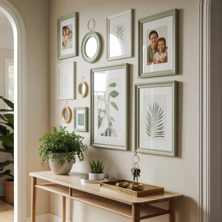 14 Unique Sage Green Entryway Ideas Elevate Your Home Entrance - INFOR ...