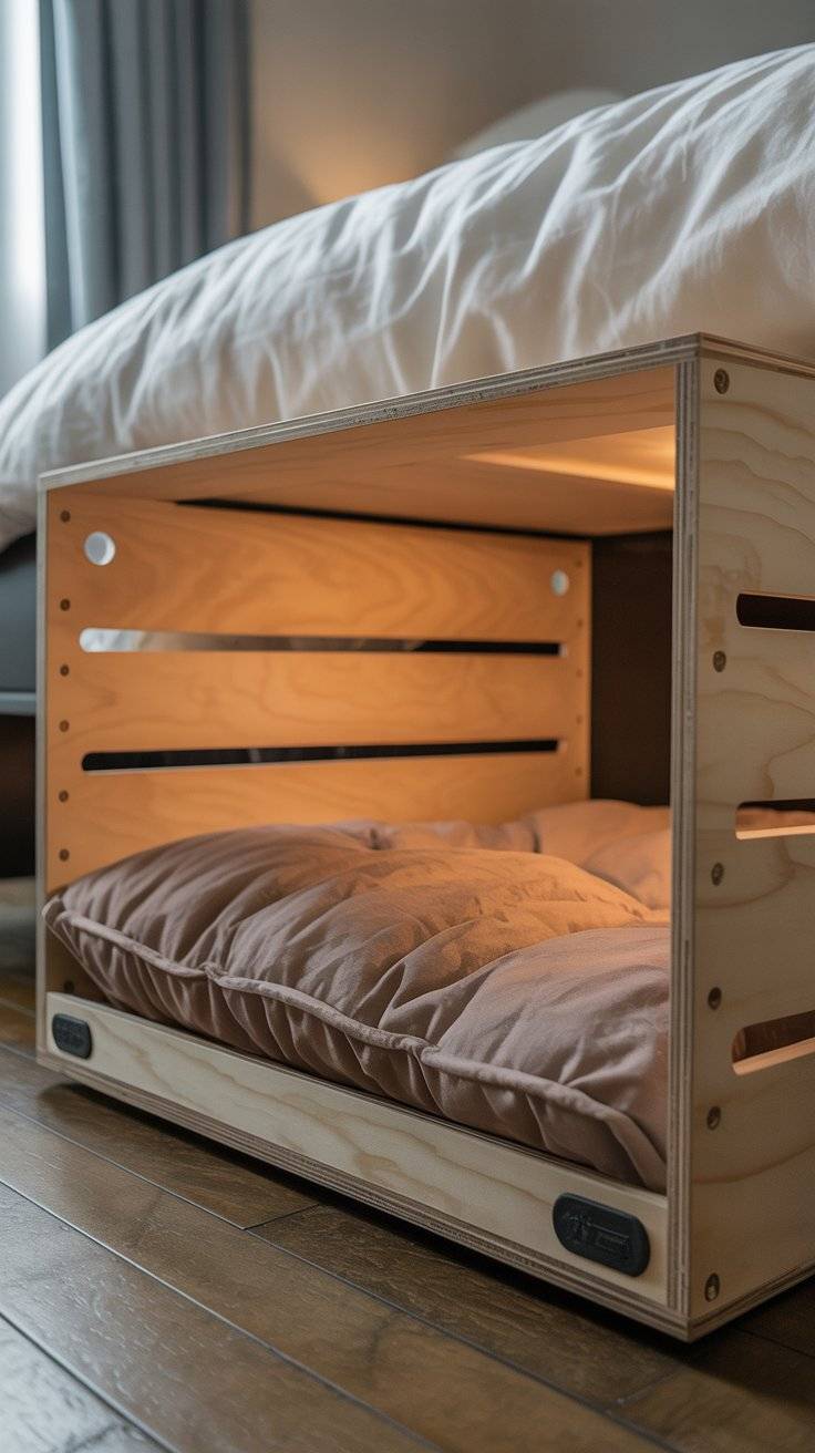 DIY Under Bed Dog Bed: Space-Saving Drawer Idea - INFOR EASY HOME