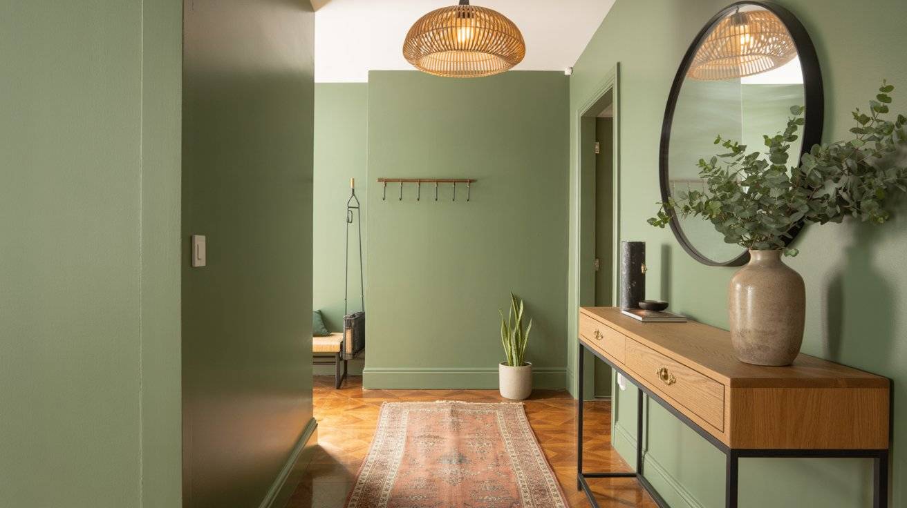 14 Unique Sage Green Entryway Ideas Elevate Your Home Entrance - INFOR ...