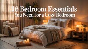 16 Bedroom Essentials You Need for a Cozy Bedroom
