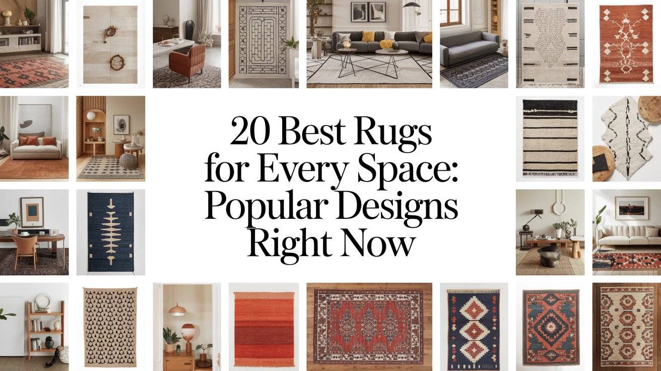 20 Best Rugs for Every Space: Popular Designs Right Now