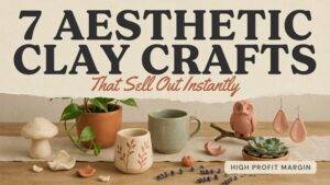 27 Aesthetic Clay Crafts That Sell Out Instantly (High Profit Margin)