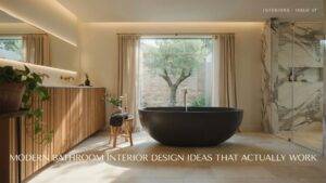 14 Modern Bathroom Interior Design Ideas (Simple and Real)