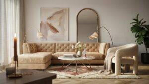 22 Modern Glam Living Room Ideas You’ll Want to Copy