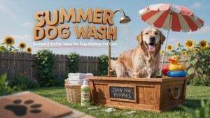 15 Creative Summer Backyard Dog Wash Station Ideas for Easy Outdoor Pet Care