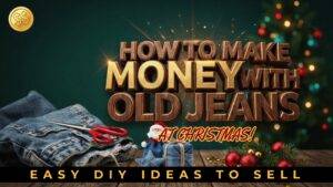 How to Make Money With Old Jeans at Christmas: Easy DIY Ideas to Sell